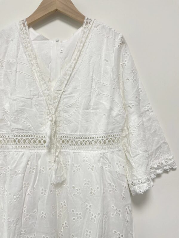 Sun-Kissed Lace Dream Boho Mini Dress