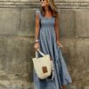 Seeb8bdc33aa34a39bfcb66dfcc041d3bz Coastal Plaid Boho Maxi Dress – Spirit & Rebel