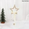 Boho Merry Christmas Tree Ornaments