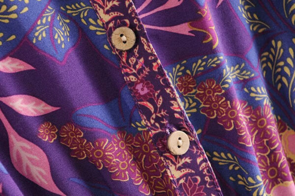 Sf516146dd70a4868ab8a444a97cbb5c2l Unstoppable Spirit V-neck Long Sleeve Boho Dress Purple – Spirit & Rebel