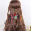 Spirit and Rebel Handmade Boho Feather Headband