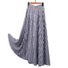Farmhouse Rustic Plaid Boho Maxi Skirt – Spirit & Rebel