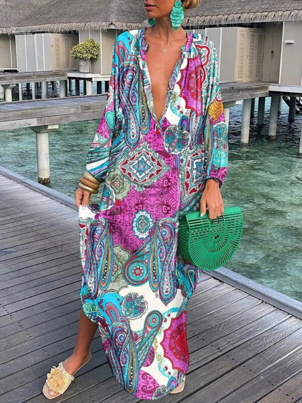 Sf99ebd524f984e8790e7fa6041de704e6 Bohemian Dream Beach Cover Up Dress