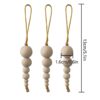 Sf9b1d98dca9e48d0b91eb6f1cccf49e5A Bohemian Wooden Bead Pendant Christmas Decorations