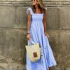 Sfb637a64857c4425b1b5d97c8daf7d44p Coastal Plaid Boho Maxi Dress – Spirit & Rebel