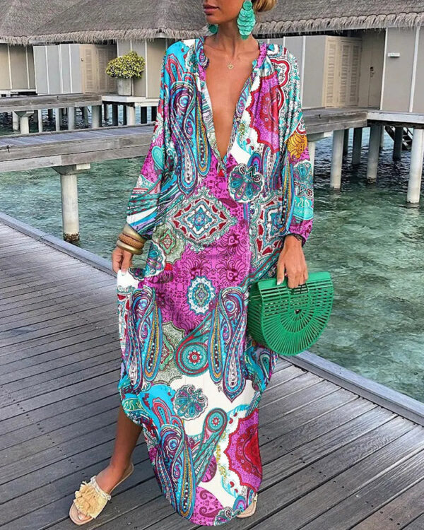 Sfd39dcc9ab23436fae99d2990b38d617u Bohemian Dream Beach Cover Up Dress