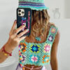 U2ce353944f444c6d8442f163e89a88dcf Spirit and Rebel Handmade Crochet Tank Top
