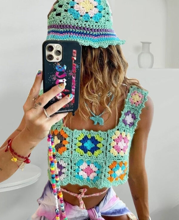 U2ce353944f444c6d8442f163e89a88dcf Spirit and Rebel Handmade Crochet Tank Top