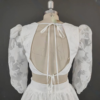 Lunar Love Two Piece Bohemian Open Back Boho Wedding Dress