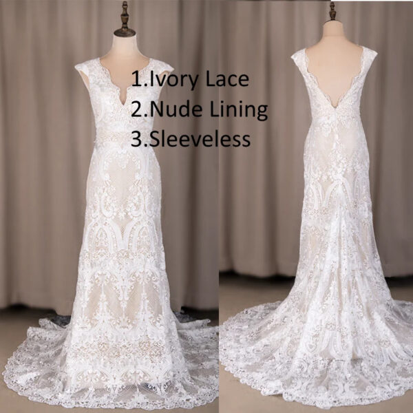 Boho Mermaid Dreams Wedding Dress