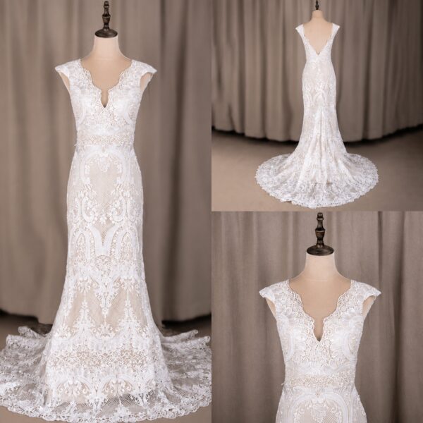 Boho Mermaid Dreams Wedding Dress
