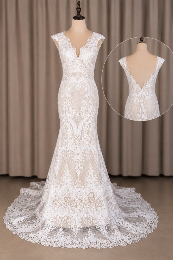 Boho Mermaid Dreams Wedding Dress