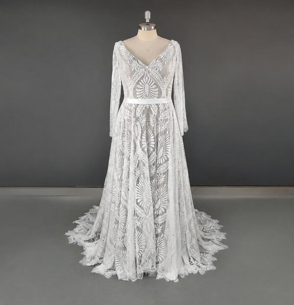 photo_1790338625_12 Wild Coast Lace Wedding Dress